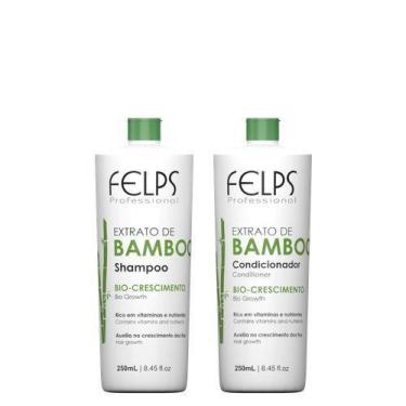 KIT EXTRATO DE BAMBOO FELPS PROFISSIONAL- 2X1000ML