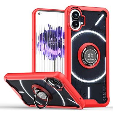 Imagem de For Nothing Phone 1 Q Shadow 1 Series TPU + PC Phone Case with Ring Holder