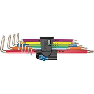 Imagem de 3967/9 TX SXL Multicolorido HF inoxidável 1 conjunto de chaves em L com função de segur...