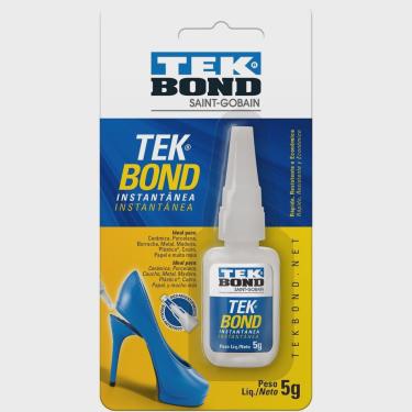 Imagem de Cola Tek bond Instantânea Adesivo 5g (Tekbond) Universal