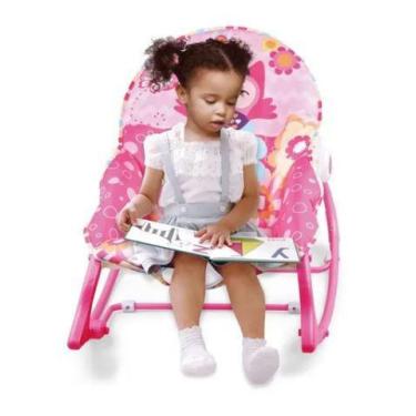 Imagem de Cadeira Cadeirinha Bebê Descanso Vibratória Musical Até 18Kg Pequena P