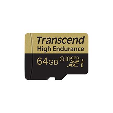 Imagem de Transcend Informação 64 GB Micro Cartão com Adaptador (TS64GUSDXC10V)