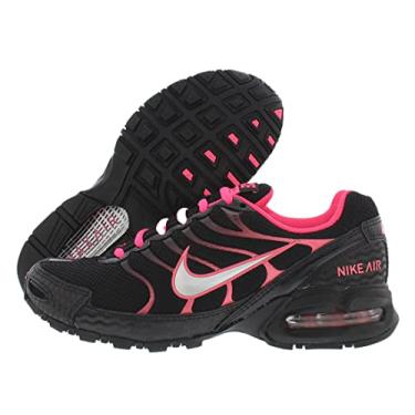 Imagem de Nike Tênis de corrida feminino Air Max Torch 4, preto/prata metálico/rosa, 38