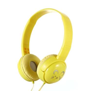 Imagem de Fone de ouvido para música,HUIOP Fones de ouvido supra-auriculares com fio de 3,5 mm fones de ouvido portáteis para música para crianças MP4 MP3 smartphones laptop