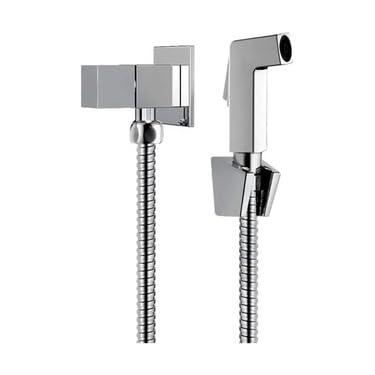 Imagem de Ducha Higiênica Chuveirinho De Banheiro Prateado Metal Cromo