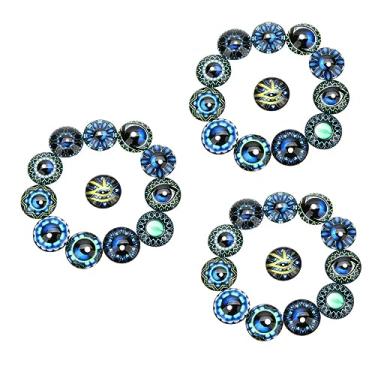 Imagem de Wakauto 60 Peças Remendos De Vidro DIY Remendos De Vidro Para Fazer Joias Tempo Remendo De Vidro Joias Vintage Joias Redondas Remendos De Joias De Vidro Gemas Adesivo De Vidro Material De