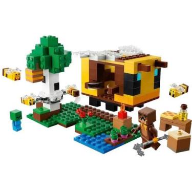 Imagem de Lego Minecraft The Bee Chalé 21241 254 Peças