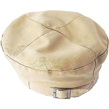 Imagem de LukyTrge Boné de proteção contra radiação EMF, boné de proteção eletromagnética EMF 5G chapéu de fibra prateada, Bege, Tamanho Único