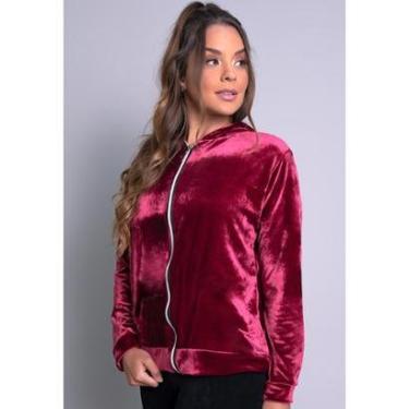 Imagem de Casaco Inverno Veludo Mvb Modas Feminino-Feminino