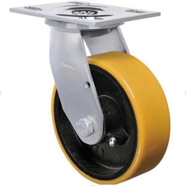 Imagem de Rodizio Giratório 700kg com Placa e Rolamento GS62PE Schioppa