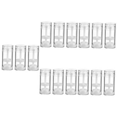 Imagem de 15 Pcs Tubo Vazio Batom Tubo Recipientes Lip Balm Tubos Vazios DIY Batom Tubo Lip Balm Sub Tubos Suporte para Brilho Labial Suporte para Batom Tubos de Brilho Labial Recipiente para Bálsamo Labial/113