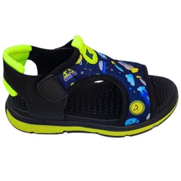 Imagem de Sandália Papete Masculina Infantil Menino Anatômica Macia Confortável Escolar Presente Aniversário Natal Amigo secreto Volta às Aulas