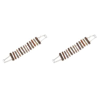 Imagem de 2 Peças Escada de Papagaios, Escada de Corda, Brinquedo de Pássaro, Escada de Escalada, Estação de Gaiola, Balanço para Cacatua Cinza Africana, Periquito, Periquito, Conure