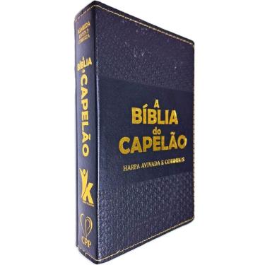 Imagem de A Bíblia do Capelão com Letra Hipergigante Harpa Avivada e Corinhos ARC Almeida Revista e Corrigida