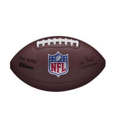 Imagem de Bola De Futebol Americano Wilson Nfl The Duke Pro Oficial