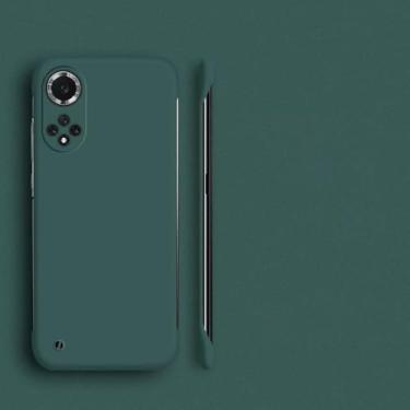 Imagem de Capa ultrafina sem moldura para PC para Huawei P30 Pro P20 P40 P50 P60 Lite 5G Mate 50 Pro Nova 5T 10 9 Pro Gradient Matte Phone Cover, verde escuro, para P20