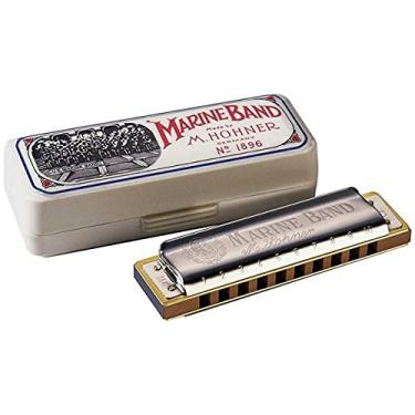 Imagem de Hohner Gaita de banda marinha (harmônica menor)