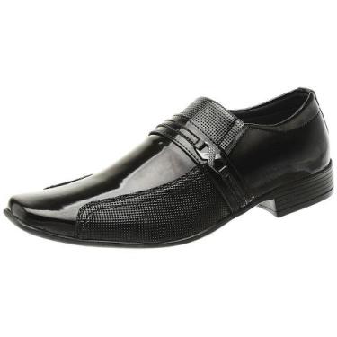 Imagem de Sapato Social Masculino Fino Macio Bico Quadrado Confortável - EMOT SH