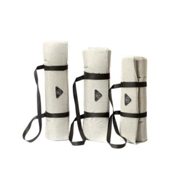 Imagem de Colchonete para viagem para Cachorro e Gato Pet - Bichinho Chic, Cinza