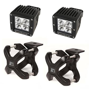 Imagem de Rugged Ridge 15210.22 Kit de Luz, LED X-Clamp/Quadrado, Pequeno, Preto, 4 Peças