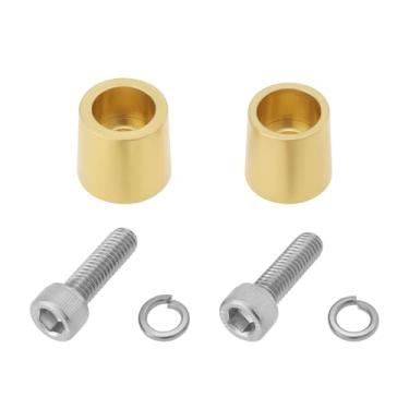 Imagem de LT Easiyl 1 par adaptador de poste de bateria de latão M6 conector terminal de bateria M6 grampos de cabo de bateria positivos ou negativos de latão para baterias de carro de lítio