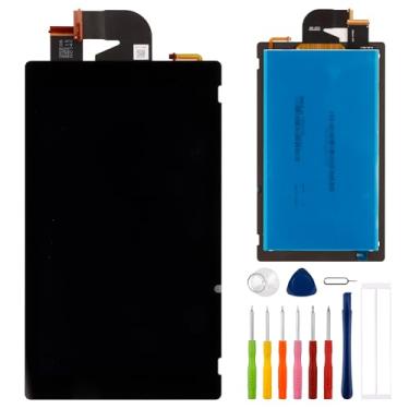 Imagem de E-yiiviil Tela LCD compatível com Nintendo Switch V2 HAC-001(-01) 2019 Display LCD Touch Screen Assembly com ferramentas (não serve para V1)