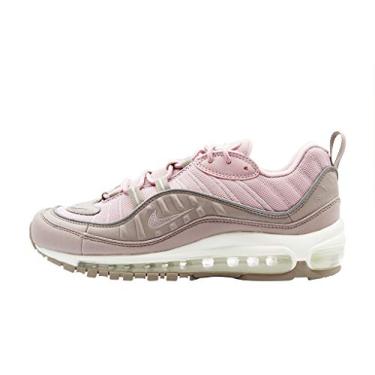 Imagem de Nike Tênis masculino Air Max 98 Triple Pink 640744-200, Pedra-pomes/giz de ameixa/branco Summit/pedra-pomes, 39 BR