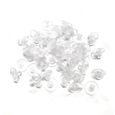 Imagem de Tarracha De Silicone Brinco Sutiã De Orelha Com 100 Unidades - Lns