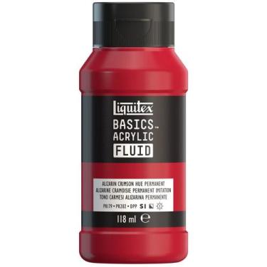 Imagem de Tinta Acrílica Liquitex Fluid 118ml Alizarin Crimson Per Hue, Fluid
