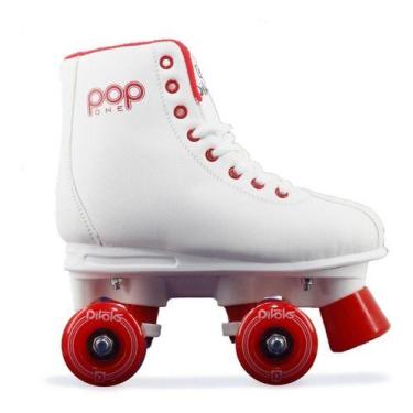 Imagem de Patins Quad Retro Infantil Pop One Divoks Branco
