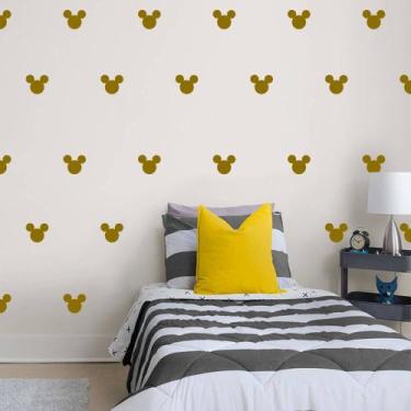 Imagem de Kit de Adesivos Mickey - Kanto Store, Dourado