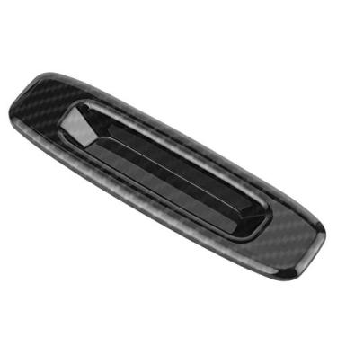 Imagem de Estilo de Fibra de Carbono Clarabóia Alça Guarnição Quadro Decoração Interna Apto para Tacoma 2016-2020