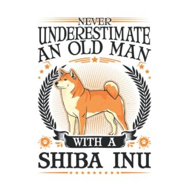 Imagem de Shiba Inu Tagesplaner: Shiba Inu Alter Mann/Kalender 2023 & 2024 / Wochenplaner Tagesplaner Planer/Planungsbuch To-Do-Liste / 6x9 Zoll / 100 ausfüllbare Seiten