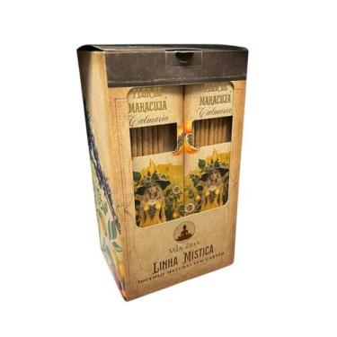 Imagem de Incenso Linha Mistica 0% Flor de Maracujá 12 Cxs C/8 Var - Lua Mística