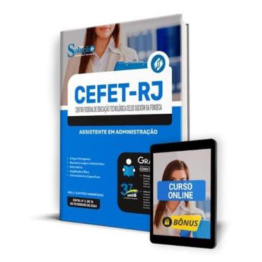 Imagem de Apostila CEFET-RJ 2024 - Assistente em Administração - Editora Solução