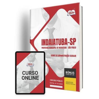 Imagem de Apostila Prefeitura de Indaiatuba - SP 2024 Agente de Administração Es