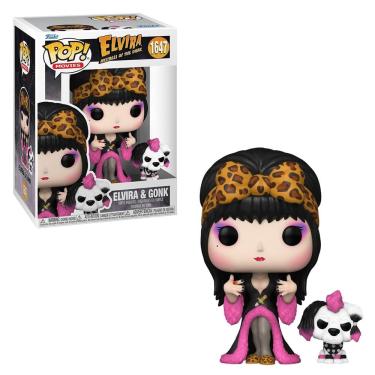 Imagem de Funko Pop Elvira Mistress Of The Dark Elvira & Gonk #1647