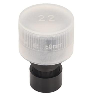 Imagem de Lente de Placa única, Interface de Liga de Alumínio 50mm 5MP HD M12 para Câmera Web de Segurança CCTV, Modelo CWCW-BL5016-5MP-A