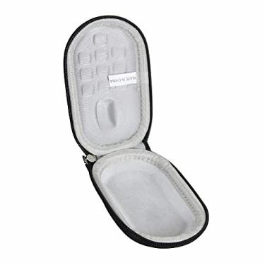 Imagem de Adada Estojo rígido de viagem para Logitech Pebble M350 / Logitech Pebble Mouse 2 M350s / Logitech M355 mouse portátil sem fio (preto)