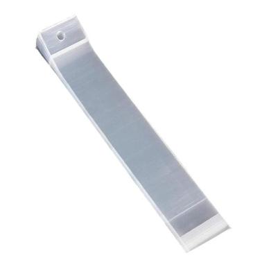 Imagem de Saco Plástico Solapa Com Furo Adesivado com Aba 4x22 500 unidades - Pr