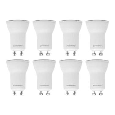 Imagem de 8 Lâmpada Led Mini Dicróica 4W Mr11 GU10 Save Energy
