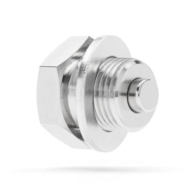 Imagem de Votex - Plugue de drenagem de óleo magnético de motor de aço inoxidável M14 x 1,25 mm com ímã de neodímio - Feito nos EUA - Número de peça DP015