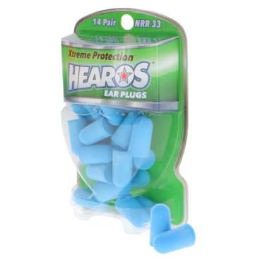 Imagem de Protetor Auricular Hearos Xtreme 33dB 14 pares Cor:Azul