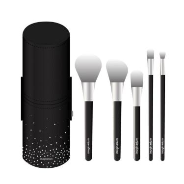 Imagem de Kit De Pinceis Basico Preto E Prata