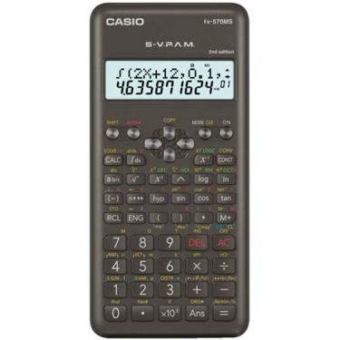 Imagem de Calculadora Cientifica Casio Fx-570ms 2nd Gen - Preto