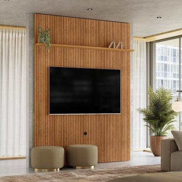 Imagem de Painel 180cm Para Tvs Até 75 Pol New Interlagos Cumaru