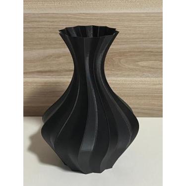 Imagem de Vaso Jarro Decorativo Estrela Plástico Para Flores Artificiais Adorno 