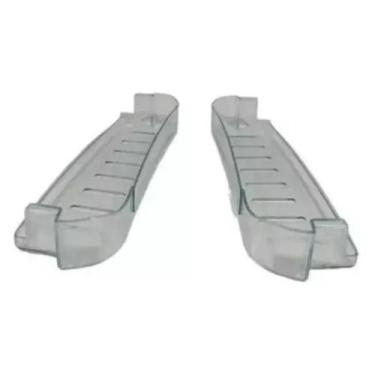 Imagem de Kit 2 Prateleria Rasa Geladeira Esmaltec Roc 29/30/31/34/35