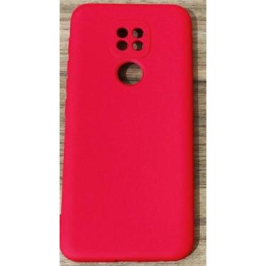 Imagem de Capa Capinha Case Motorola Moto G9 Play/Power/Plus Silicone Aveludada 
