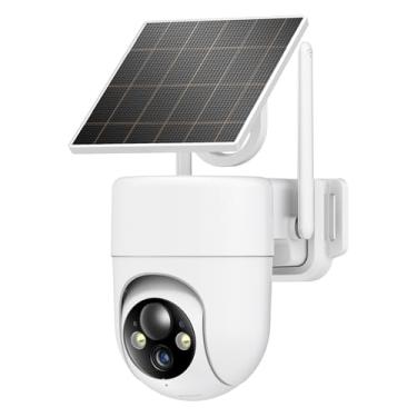 Imagem de Oculview Câmeras de segurança solar sem fio ao ar livre com energia solar